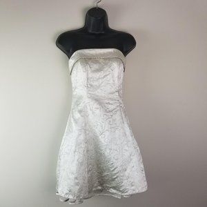 Roberta Ivory Mini Fit & Flare Dress Prom/Wedding Party New Year's Holiday Party